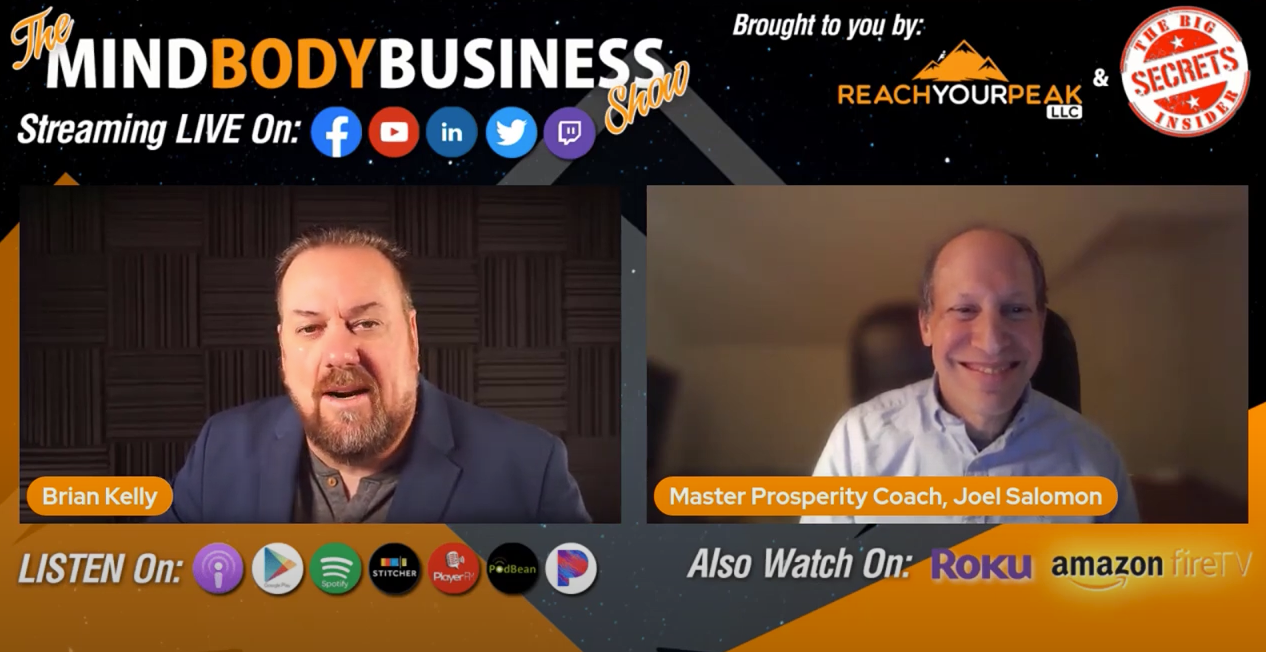 Mind Body Business Radio Show Interview by Brian Kelly on 12.01.22