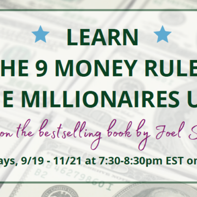 LEARN THE 9 MONEY RULES THE MILLIONAIRES USE