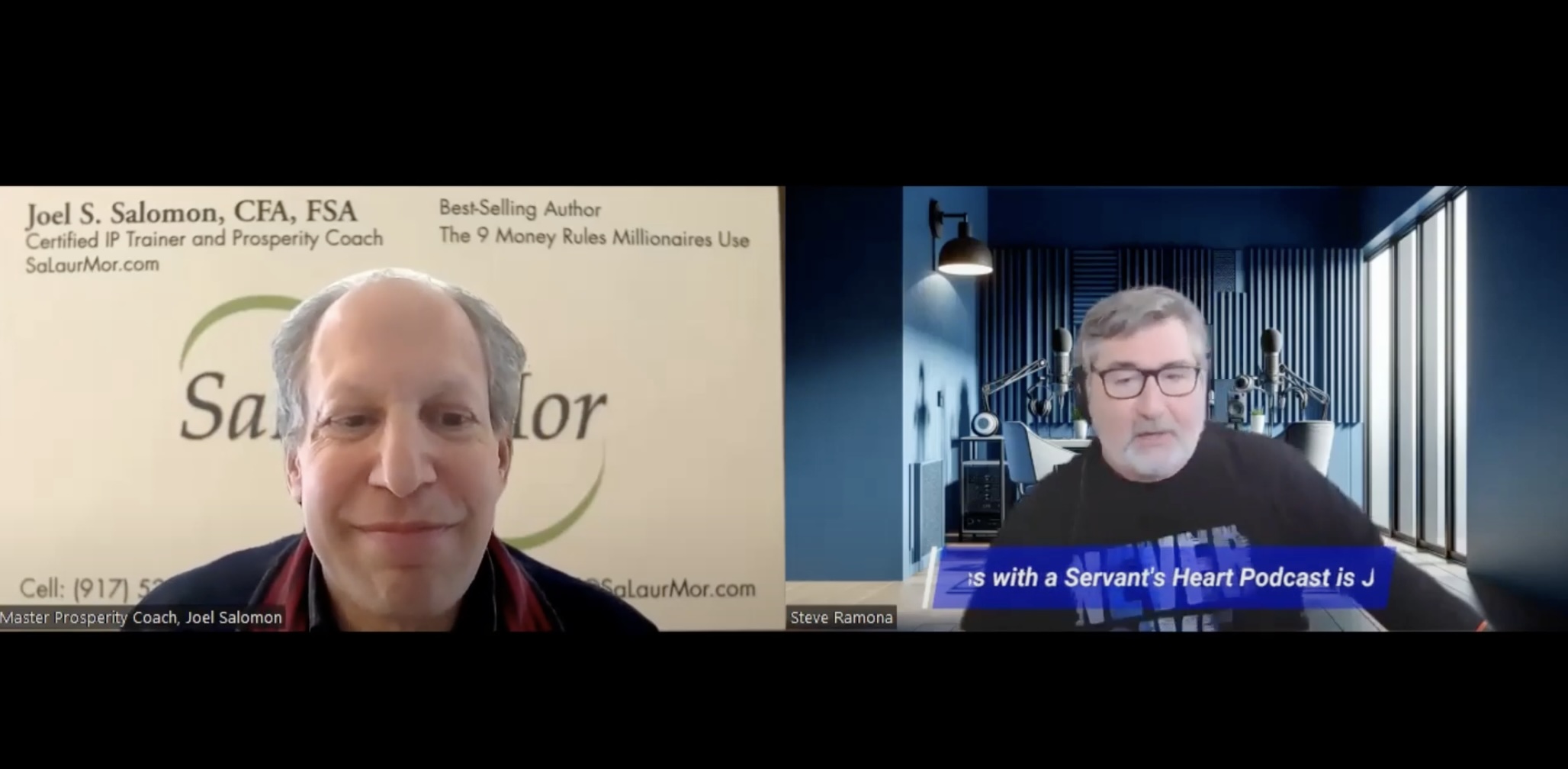 Doing Business with a Servant’s Heart podcast interview by Steve Ramona